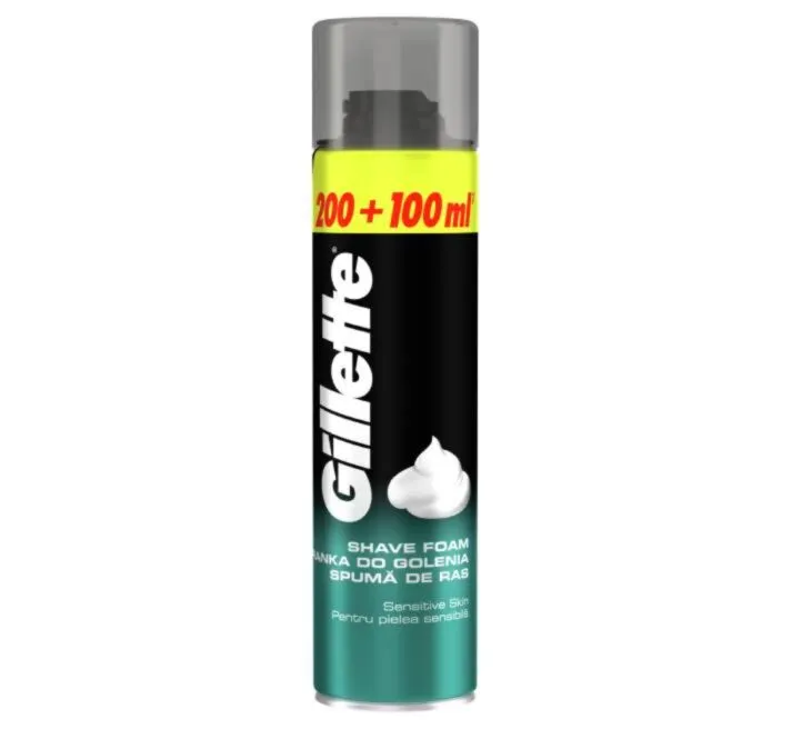 Gillette Classic Sensitive pena za brijanje 300 ml	