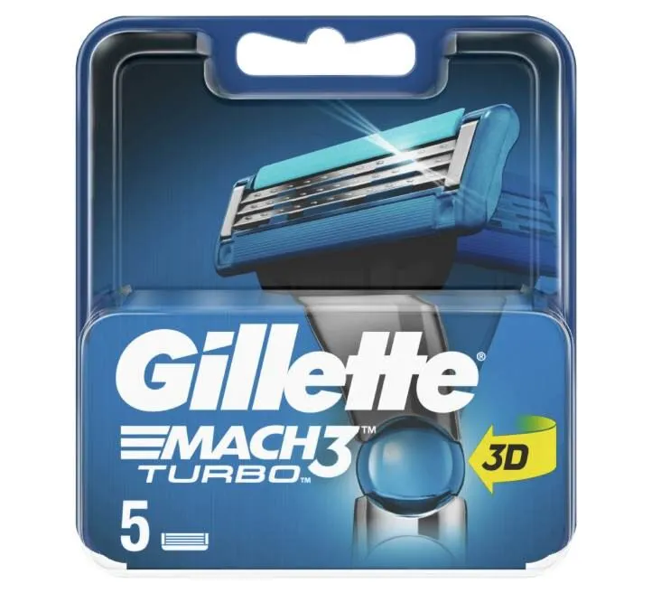 Gillette Mach3 Turbo Dopuna 5 kom
