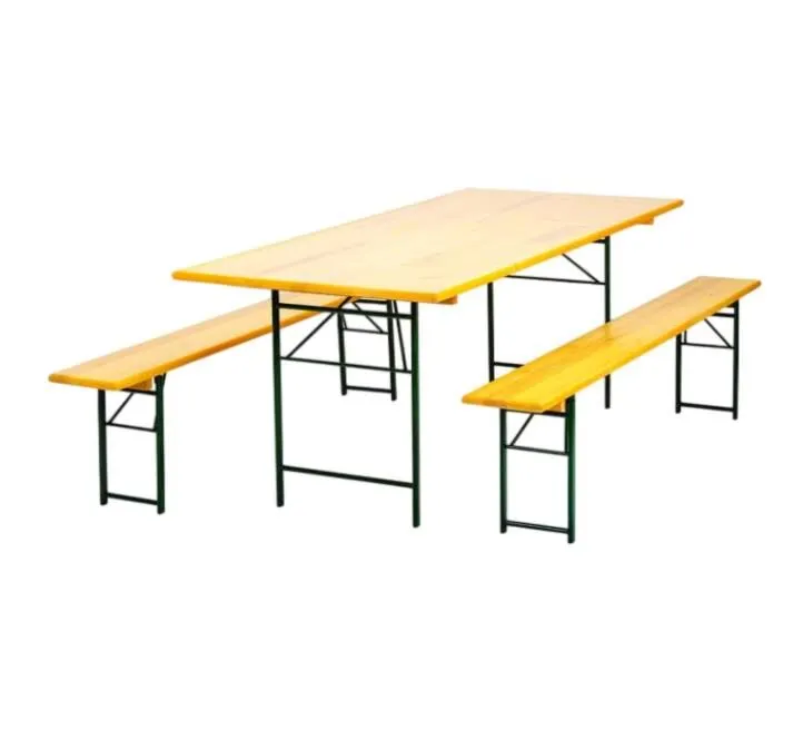GREEN BAY BAŠTENSKI SET STO + 2 KLUPE 056026