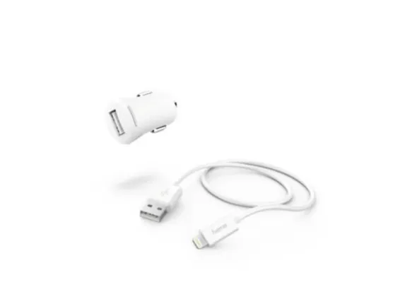 Hama Auto punjač Lightning 2,4A - Beli