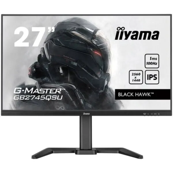 IIYAMA MONITOR GB2745QSU-B1 27'' QHD/IPS/100 HZ/AMD FREESYNC