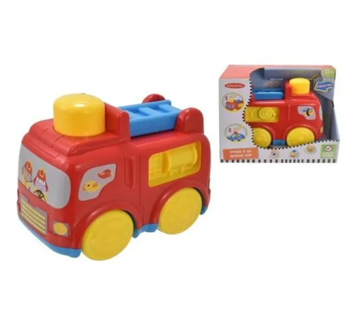 INFUNBEBE IGRAČKA ZA BEBE PUSH CAR - VATROGASNO VOZILO PL7001S