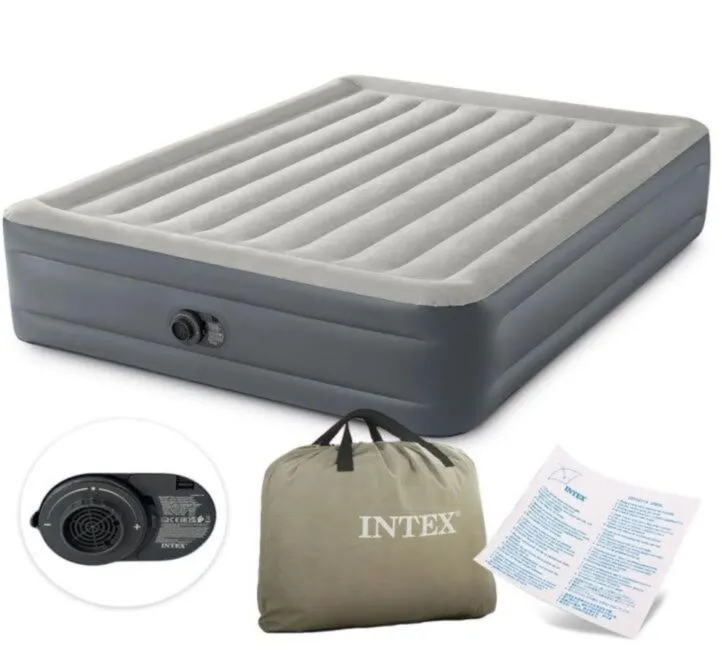 INTEX DUŠEK NA NADUVAVANJE SA UGRAĐENOM PUMPOM ZA DVOJE 64126ND