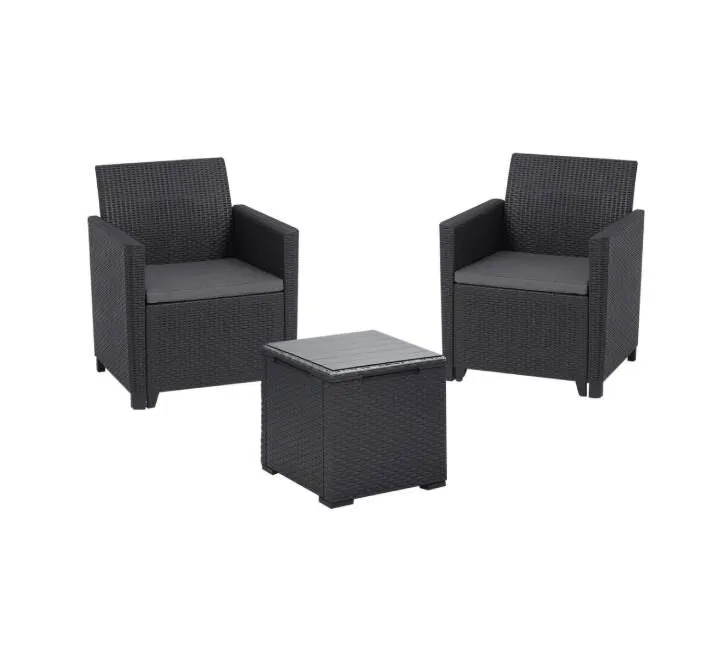 KETER BALKONSKI SET MARIE SA BOX STOLOM VIGO CU 259723 - GRAFIT