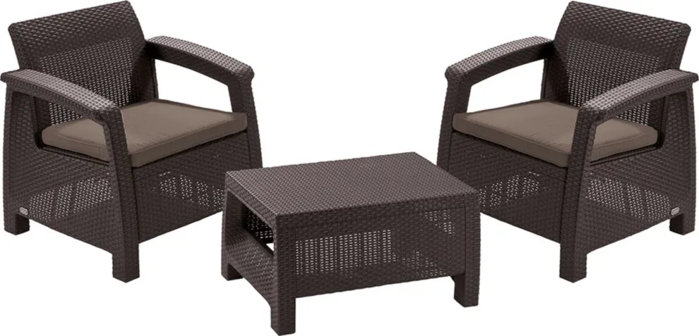 Keter Baštenski set Corfu Weekend CU 258953 - Braon