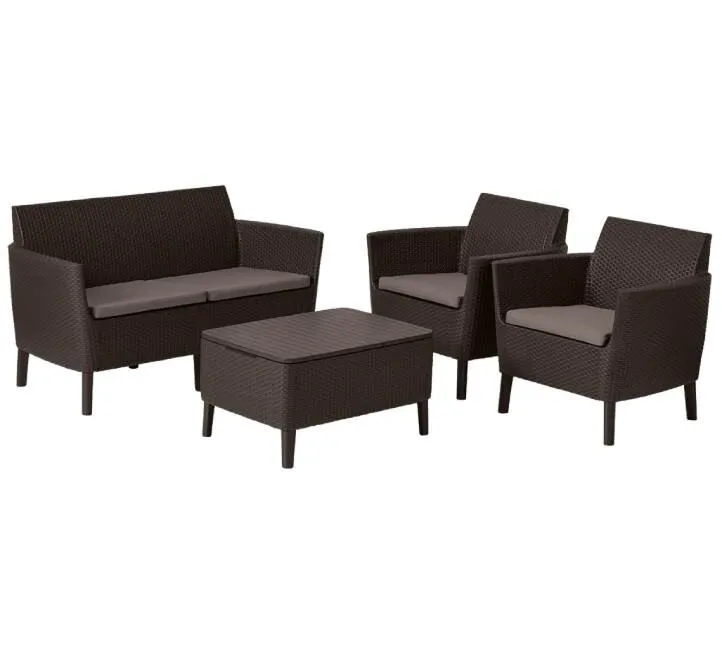 KETER BAŠTENSKI SET SALEMO CU 258966 - BRAON