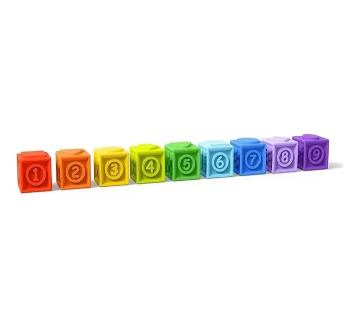 KIDS II BRIGHT STARTS IGRAČKA KOCKE - KALEIDO CUBES (9 KOM) SKU12616
