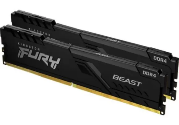 KINGSTON MEMORIJA 32 GB (2 X 16 GB) DDR4 3200 MHZ FURY BEAST KF432C16BB1K2/32