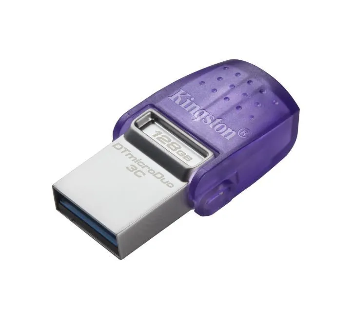 KINGSTON USB FLASH DATATRAVELER MICRODUO 3C 128 GB