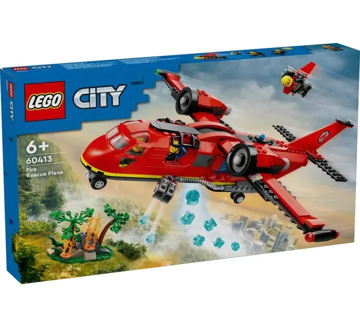 LEGO IGRAČKA 60413 VATROGASNI AVION ZA SPASAVANJE