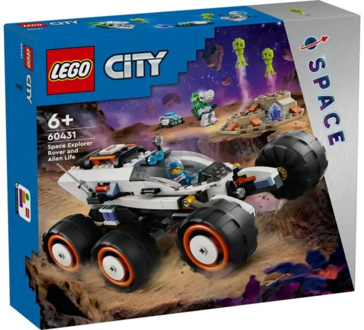 LEGO IGRAČKA 60431 ISTRAŽIVAČKI SVEMIRSKI ROVER I VANZEMALJSKI OBLIK ŽIVOTA