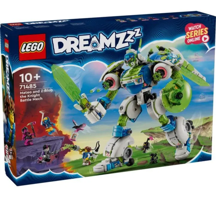 LEGO IGRAČKA 71485 BORBENI MEK MATEA I VITEZA Z-BLOBA