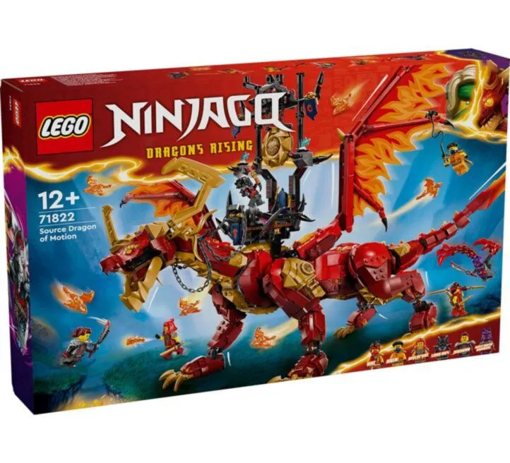 LEGO Igračka 71822 Izvorni zmaj pokreta