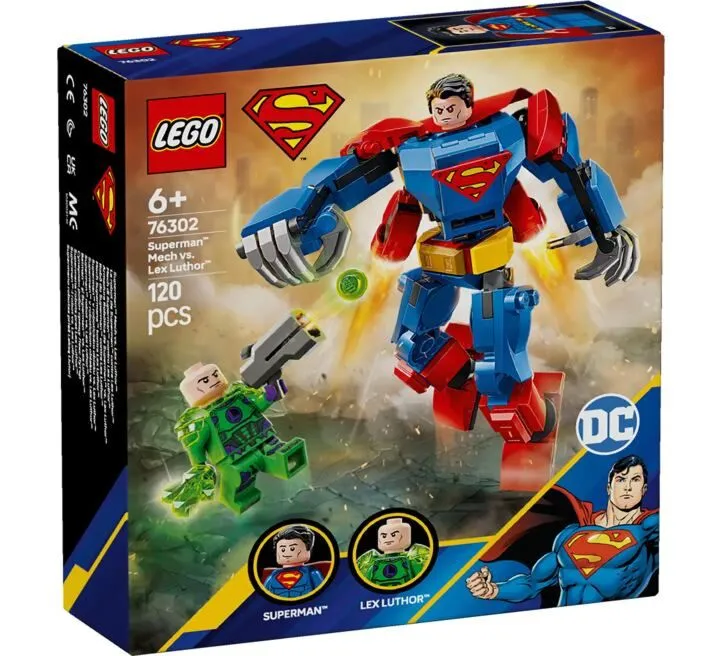 LEGO IGRAČKA 76302 SUPERMENOV™ MEK PROTIV LEKSA LUTORA™