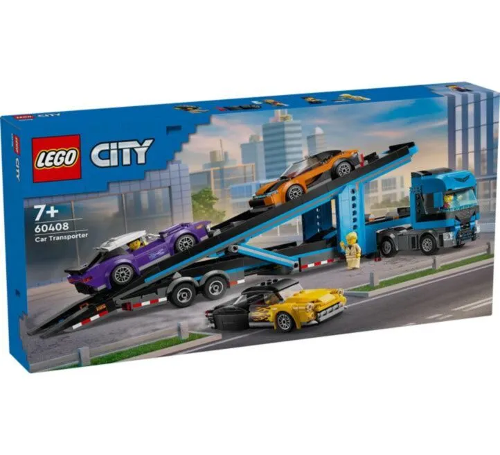 LEGO IGRAČKA AUTO-TRANSPORTER SA SPORTSKIM AUTIĆIMA 60408