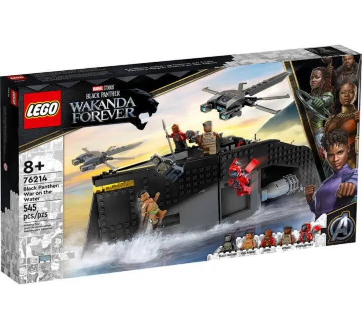 LEGO IGRAČKA CRNI PANTER: RAT NA VODI 76214