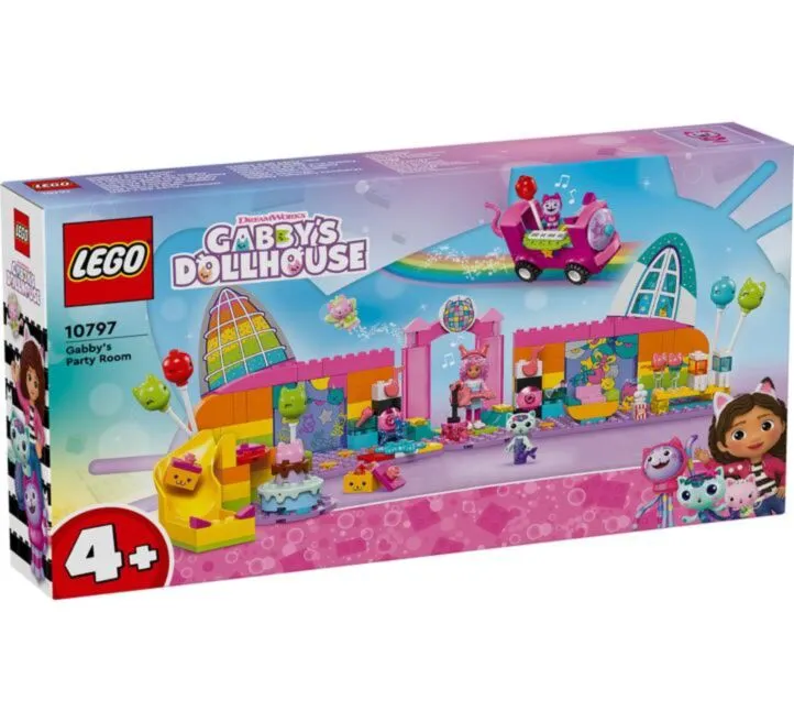 LEGO IGRAČKA GABINA SOBA ZA ŽURKE 10797