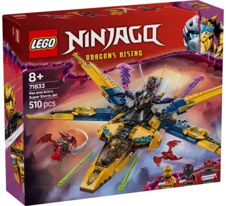 LEGO IGRAČKA RASOV I ARINOV OLUJNI SUPERMLAZNJAK 71833