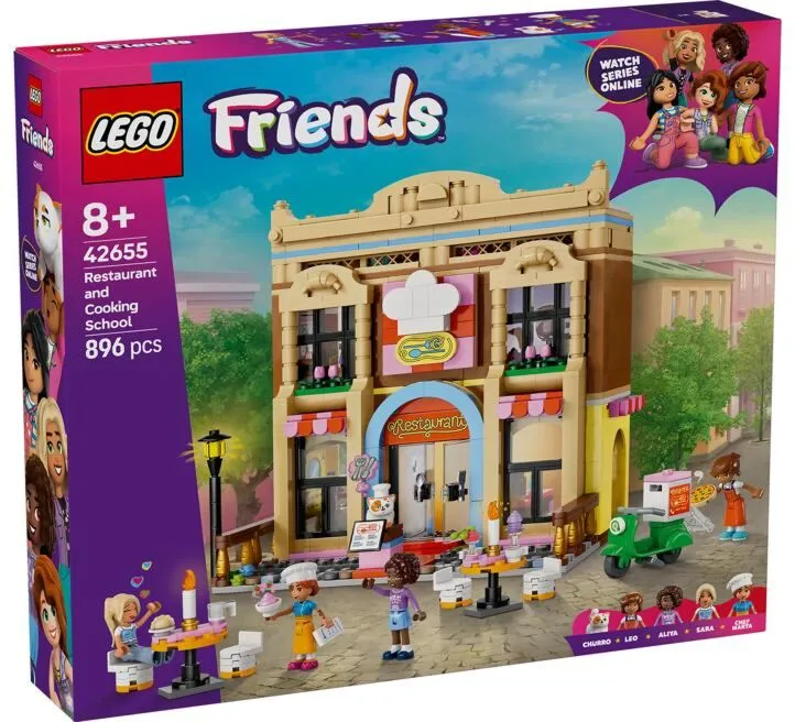 LEGO IGRAČKA RESTORAN I ŠKOLA ZA KUVANJE 42655