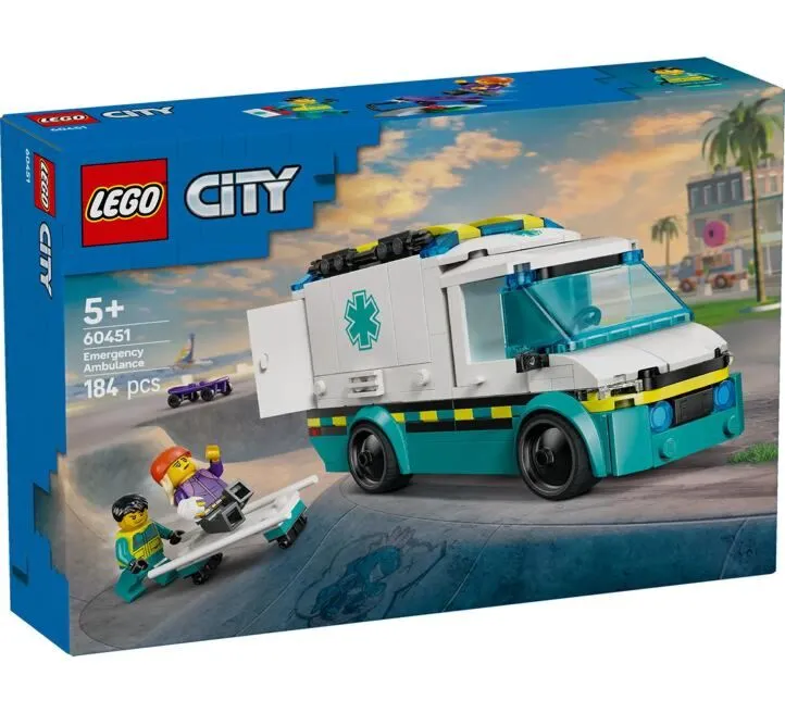 LEGO IGRAČKA VOZILO HITNE POMOĆI 60451