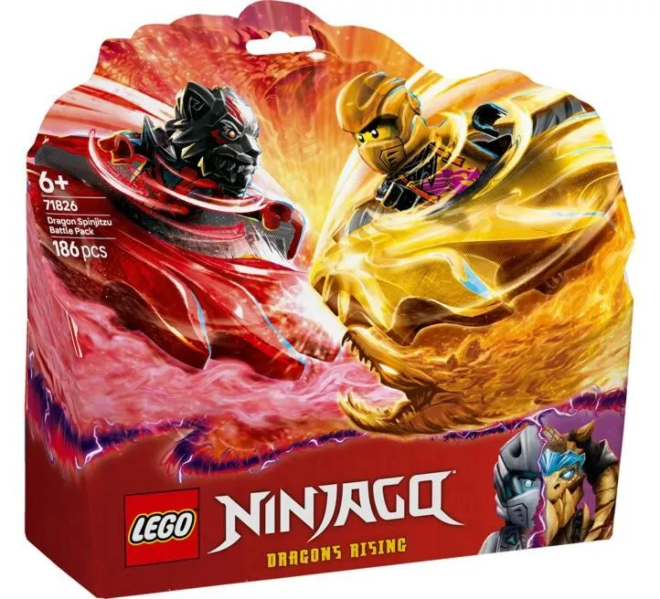 LEGO IGRAČKA ZMAJEVITI SPINDŽICU – BORBENO PAKOVANJE 71826