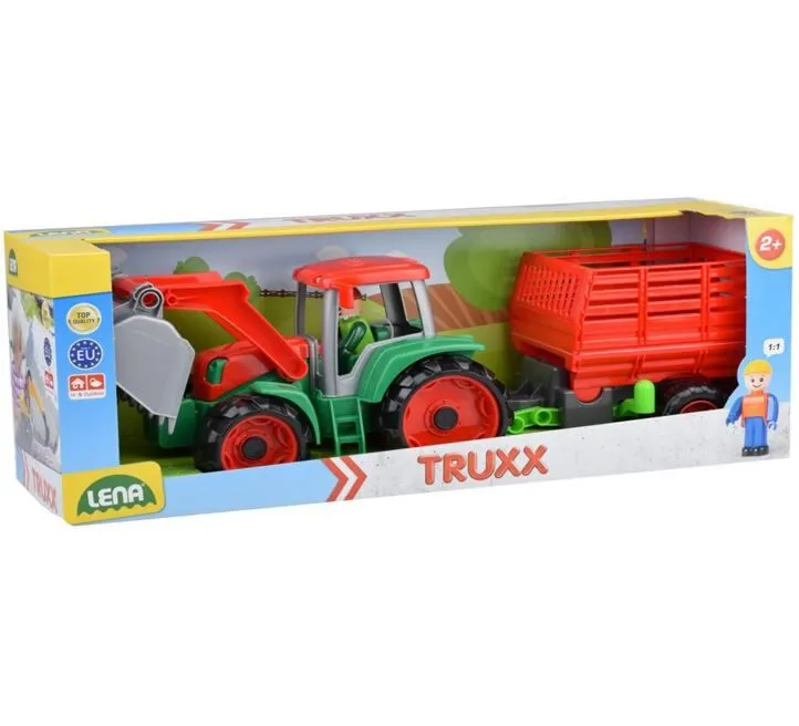 LENA IGRAČKA - TRUXX TRAKTOR SA PRIKOLICOM