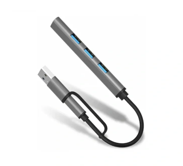 LINKOM HUB TIP C, USB NA 4 X USB