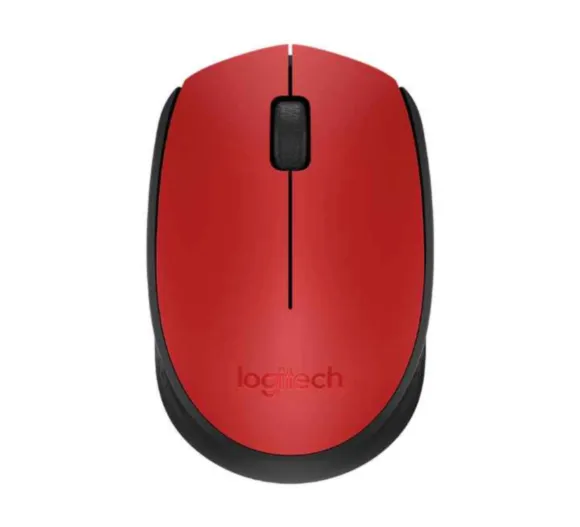 LOGITECH BEŽIČNI MIŠ M171 - CRVENI