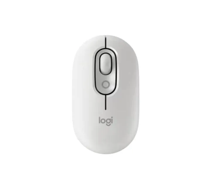 LOGITECH BEŽIČNI MIŠ POP OFF - WHITE