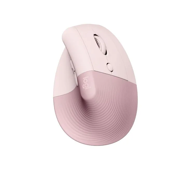 LOGITECH BEŽIČNI VERTIKALNI MIŠ LIFT - ROZE