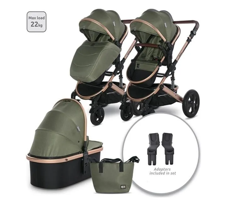 LORELLI KOLICA ZA BEBE 2U1 BOSTON - LODEN GREEN