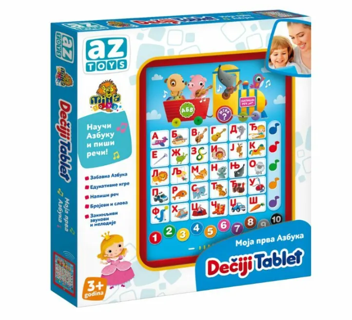 MILLA DEČIJI TABLET MOJA PRVA AZBUKA 11/01024