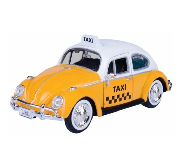 MILLA IGRAČKA METALNI AUTO 1:24 1966 VOLKSWAGEN CLASSIC BEETLE TAXI 25/79577