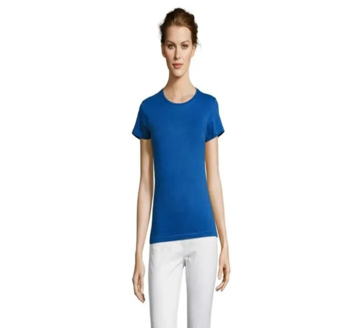MISS Ženska majica sa kratkim rukavima - Royal plava  XL 311.386.50.XL