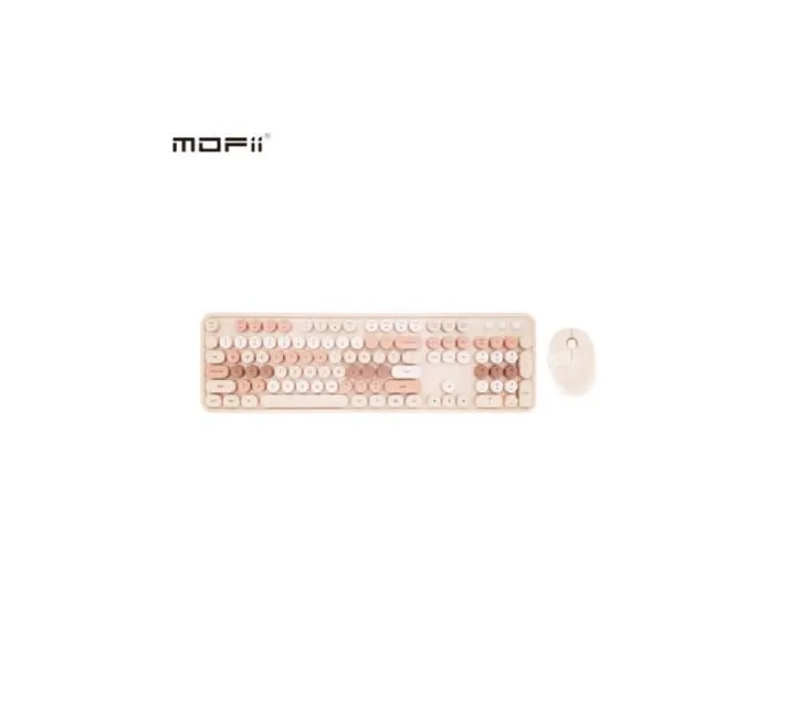 MOFII KOMPLET TASTATURA I MIŠ SWEET MILK TEA US SMK-623387AGMT