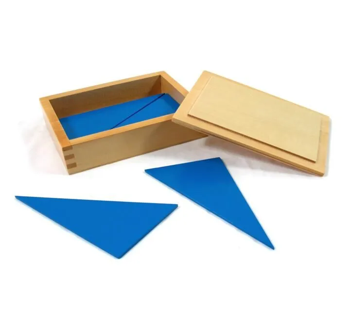 MONTESSORI IGRAČKA MONTESORI KONSTRUKTIVNI PLAVI TROUGLOVI