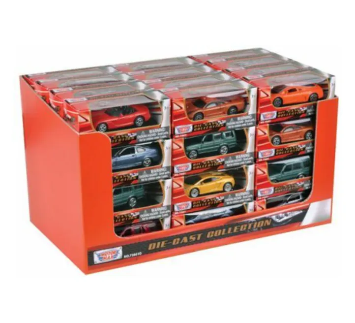 MOTOR MAX IGRAČKA METALNI AUTO 3" DIE CAST VEHICLE ASST 25/73601D