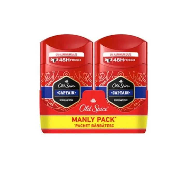 Old Spice Captain dezodorans u stiku 2 x 50 ml