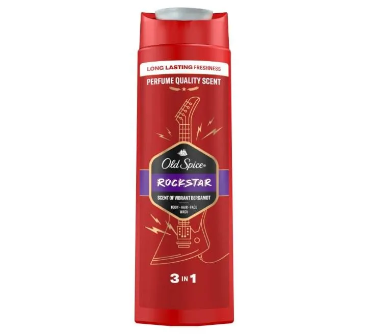 Old Spice Rockstar 3u1, gel za tuširanje 400 ml
