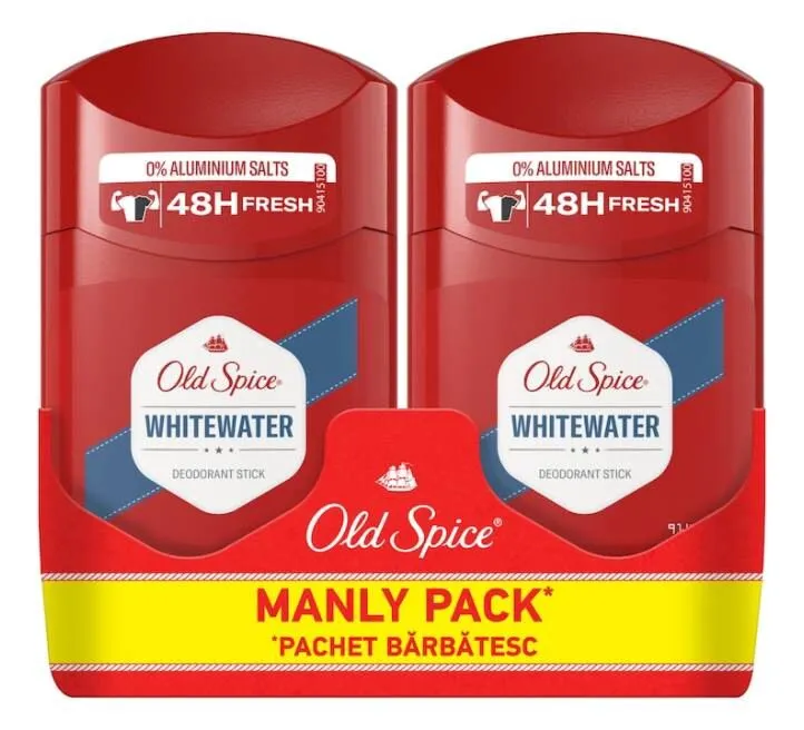 Old Spice Whitewater dezodorans u stiku 2 x 50 ml	