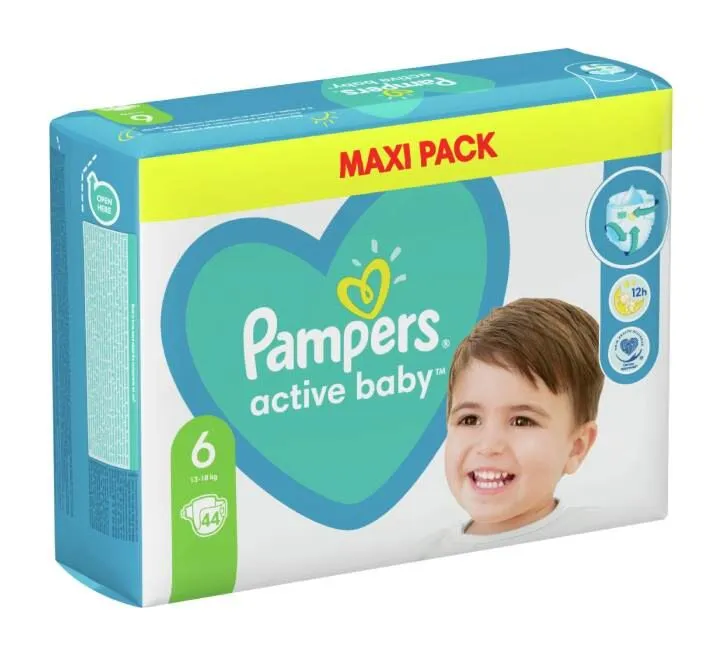 PAMPERS ACTIVE BABY VPP 6 44 KOM
