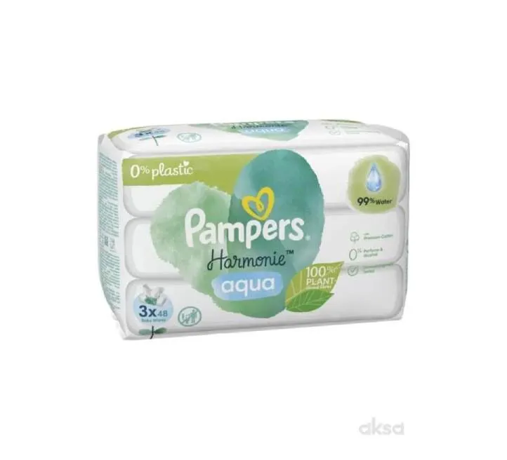 PAMPERS HARMONIE AQUA 3X48KOM
