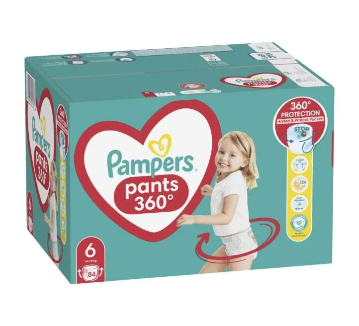 PAMPERS PANTS MB 6 84KOM