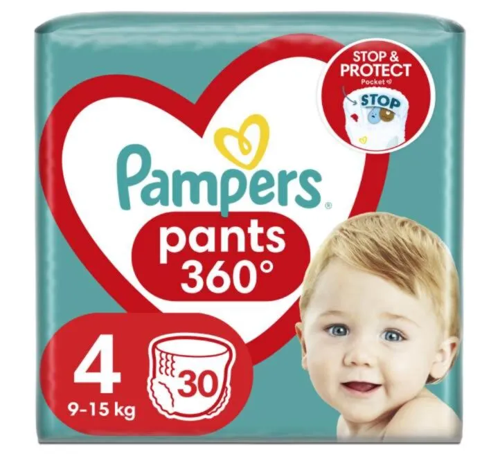 PAMPERS PANTS VP 4 30 KOM