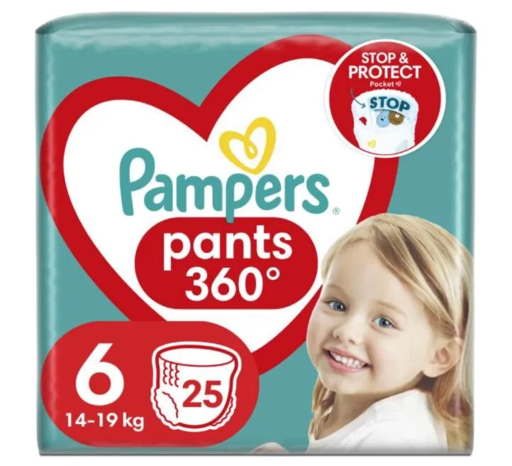 PAMPERS PANTS VP 6 25 KOM
