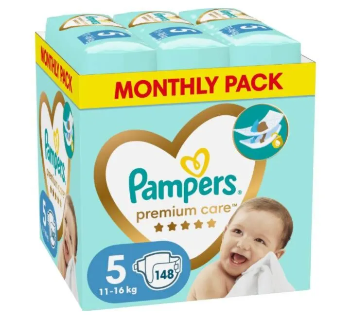 PAMPERS PREMIUM CARE MSB 5 148 KOM