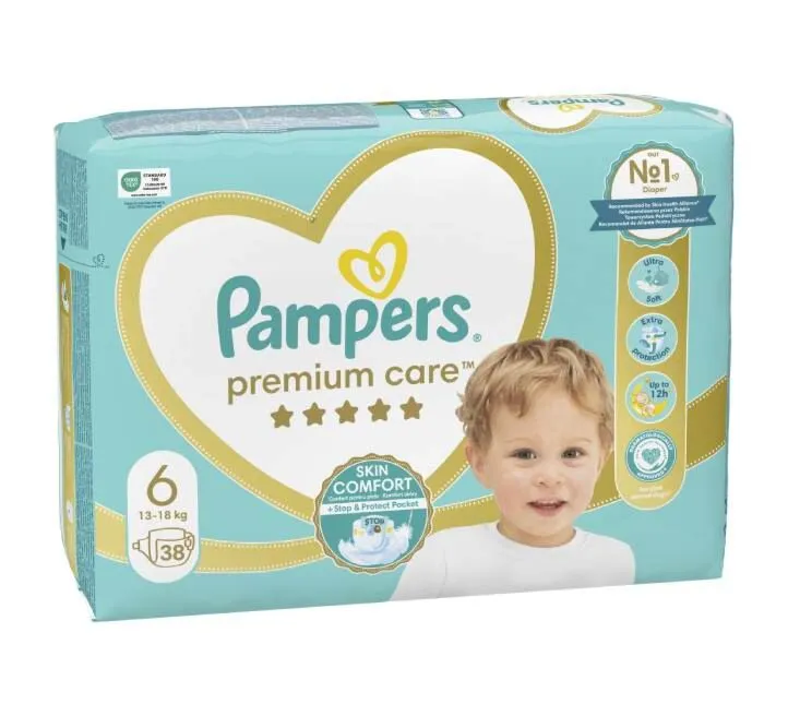PAMPERS PREMIUM CARE VP 6 38 KOM