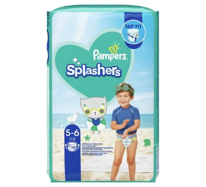 PAMPERS SPLASHERS CP 5 10 KOM