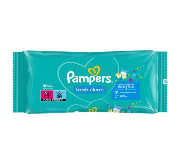 PAMPERS VLAŽNE MARAMICE FRESH CLEAN 80 KOM