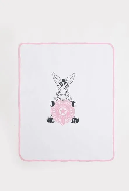 PARTIZAN BEBI PAMUČNI POKRIVAČ 80 CM X 90 CM - ZEBRA